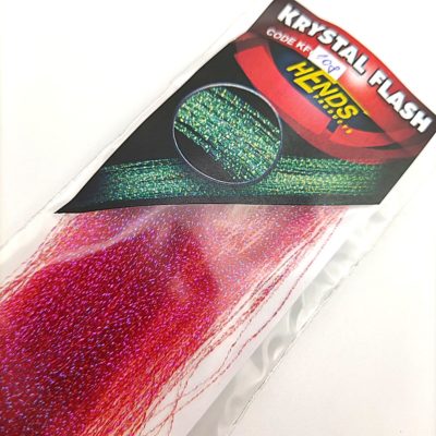 Hends Krystal Flash KF108 - Red with UV Effect