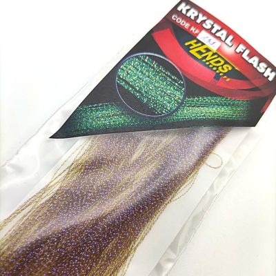 Hends Krystal Flash KF132 - Olive with UV Effect