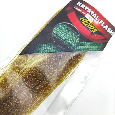 Hends Krystal Flash KF133 - Dark Olive with UV Effect