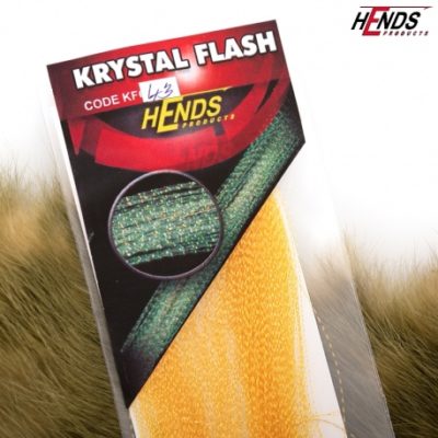 Hends Krystal Flash KF43 - Orange with Brown Shine