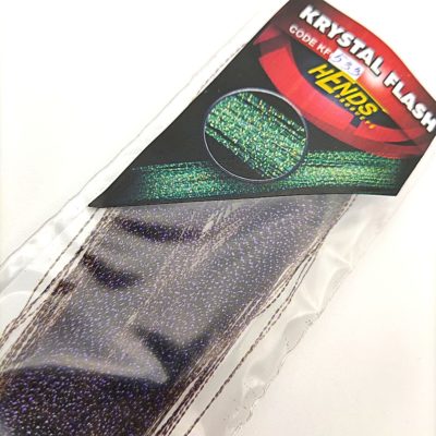 Hends Krystal Flash KF533 - Dark Brown with UV Effect