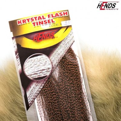 Hends Krystal Flash Tinsel KFT33 - Brown