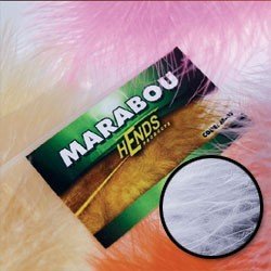 Hends Marabou Feathers M01 - White