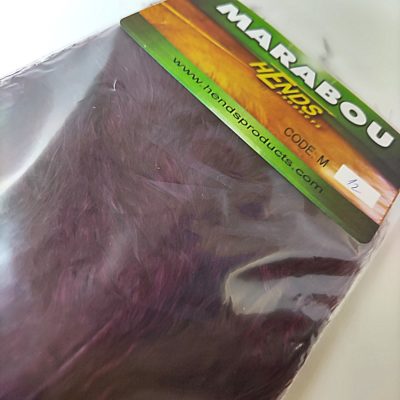 Hends Marabou Feathers M12 - Burgundy