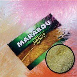 Hends Marabou Feathers M24 - Light Khaki