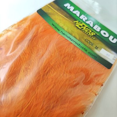 Hends Marabou Feathers M33 - Orange/Brown