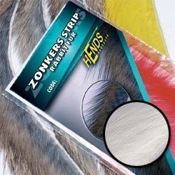 Hends Zonker Strips Rabbit Fur 3mm Z01 - White
