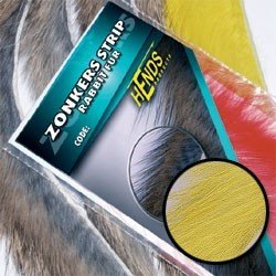 Hends Zonker Strips Rabbit Fur 3mm Z02 - Yellow