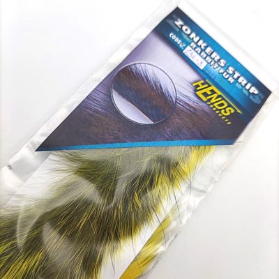 Hends Zonker Strips Rabbit Fur 6mm Z134 - Red Chinchilla
