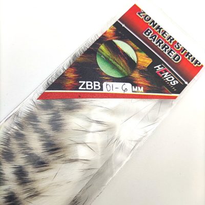 Hends Zonker Strips Barred 6mm ZBB01 - White/Black Stripes