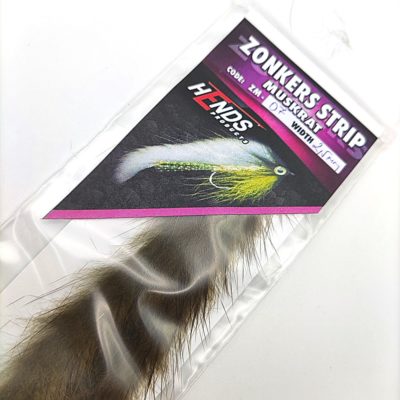 Hends Zonker Strips Muskrat 2,5mm ZM07 - Olive