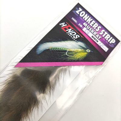 Hends Zonker Strips Muskrat 1,5mm ZM08 - Olive Brown