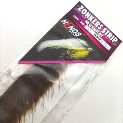 Hends Zonker Strips Muskrat 1,5mm ZM33 - Brown