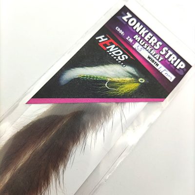 Hends Zonker Strips Muskrat 1,5mm ZM35 - Rusty