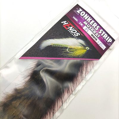 Hends Zonker Strips Muskrat 1,5mm ZM89 - Olive Black