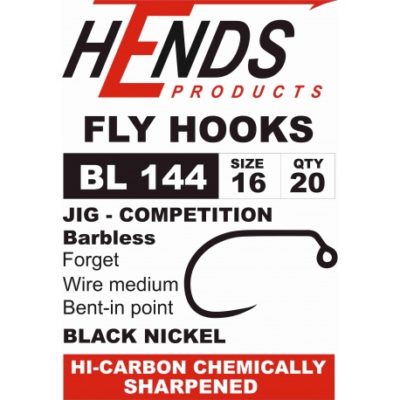 Fly Tying Hook Hends BL164 – Size 10