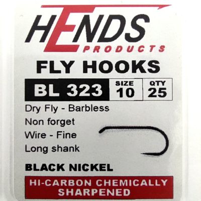 Fly Tying Hook Hends BL323 – Size 10