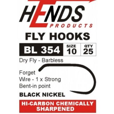 Fly Tying Hooks Hends BL354 – Size 18