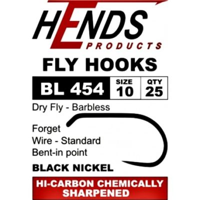 Fly Tying Hook Hends BL5754 – Size 16