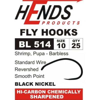 Fly Tying Hook Hends BL514 – Size 16