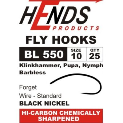 Fly Tying Hook Hends BL550 – Size 12