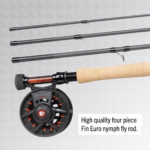 Muškársky set Greys Fin Euro Nymph Fly Combo 10ft Aftma 3