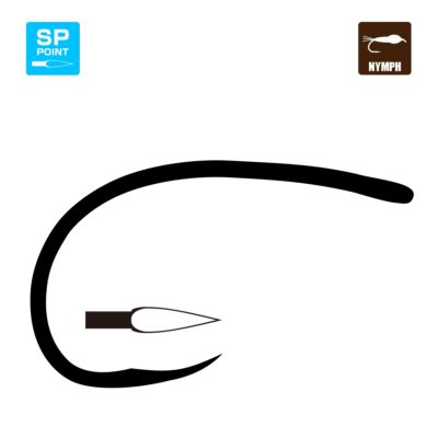 Fly Tying Hook Tiemco TMC2499SP-BL – 25pcs #10
