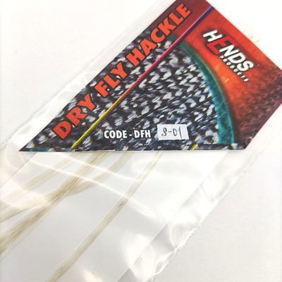 Hends Dry Fly Hackle DFHL01 #L - White
