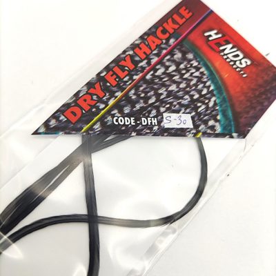 Hends Dry Fly Hackle DFHL30 #L - Black