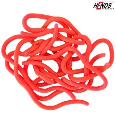 Hends Squirmy Worms SW193 - Fluo Red