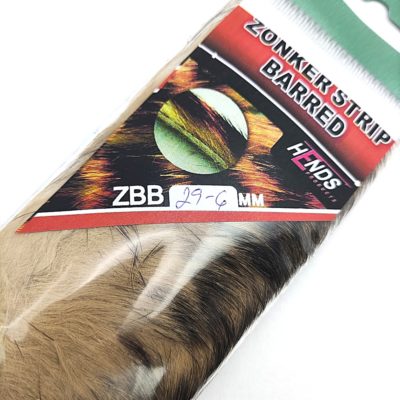 Hends Zonker Strips Barred 6mm ZBB29 - Beige/Black Stripes