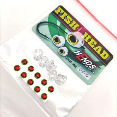 Hends Fish Head 4mm FIH01 - Translucent