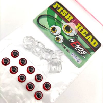 Hends Fish Head 6mm FIH01 - Translucent