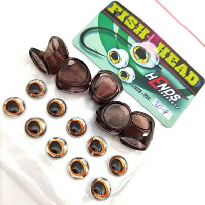 Hends Fish Head 8mm FIH30 - Black