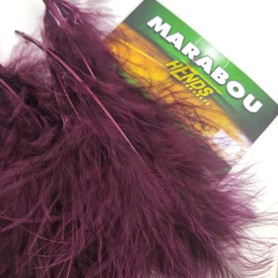 Hends Marabou Feathers M17 - Light Burgundy