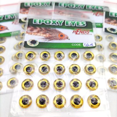 Hends Epoxy Eyes 4mm EE02 - Holographic Gold