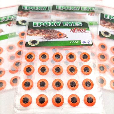 Hends Epoxy Eyes 3mm EE04 - Fluo Orange