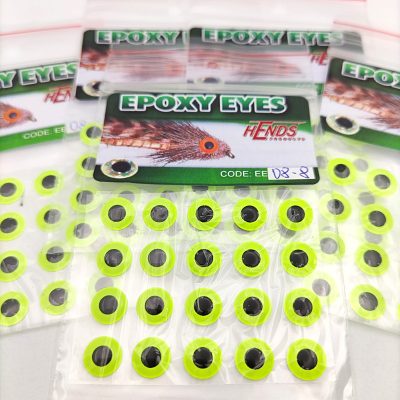 Hends Epoxy Eyes 8mm EE12 - Holographic Red