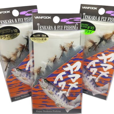 Vanfook Dry Fly Set - Tenkara VTF-004 #16 (5pcs)