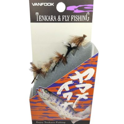 Vanfook Dry Fly Set - Tenkara VTF-004 #16 (5pcs)