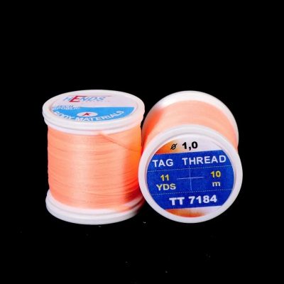 Hends Tag Thread 1mm 10m TT7184 - Salmon