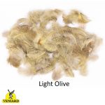 Veniard English Partridge Grey Neck Feathers - Light Olive - 1g