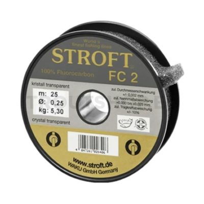 STROFT FC2 50m 0.15mm 2kg - Crystal Transparent