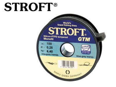 STROFT GTM 100m 0.12mm 1.8kg - Blue/Grey Transparent