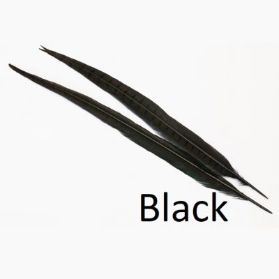Veniard Cock Pheasant Centre Tails - Black