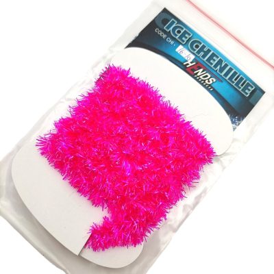 Hends Ice Chenille CHI16 6mm 1.5m - Fluo Pink