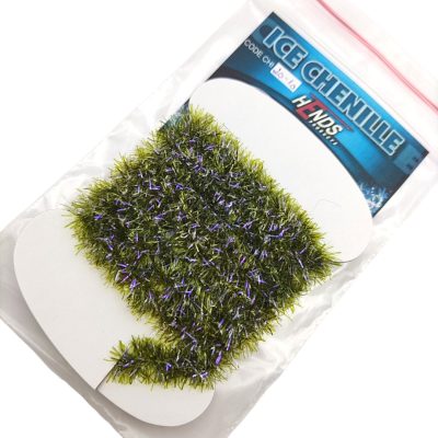 Hends Ice Chenille CHI20 6mm 1.5m - Olive