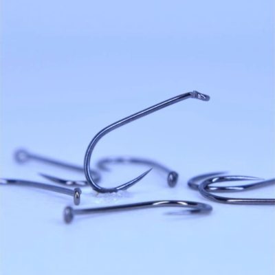 Fly Tying Hooks Hends BL304 #10 25pcs - Black Nickel