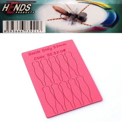 Hends Beetle Body - 25mm - Red
