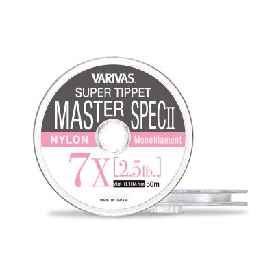 Varivas Super Tippet Master Spec II Nylon 10X 50m 1.1lb 0.064mm